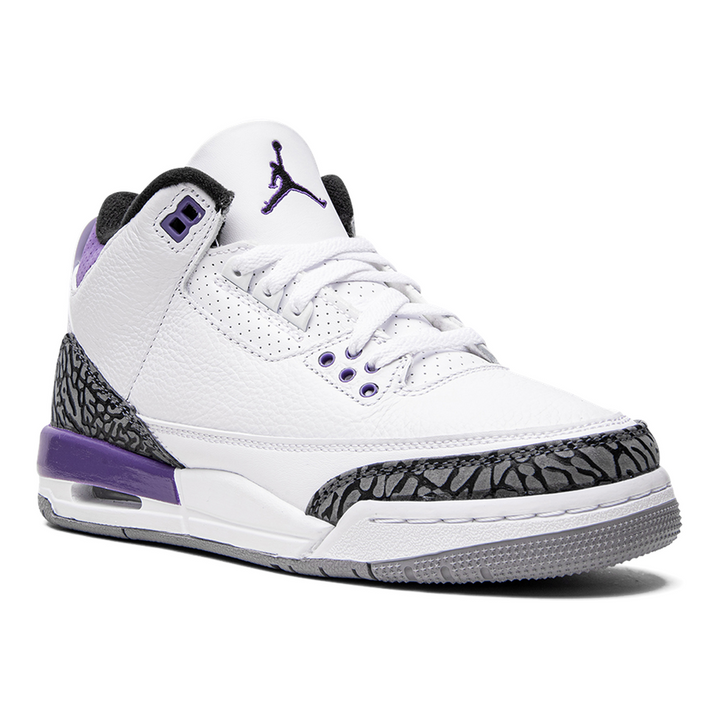 Air Jordan 3 Retro 'Dark Iris' Sneaker: Ikonischer Stil, Ultimativer Tragekomfort