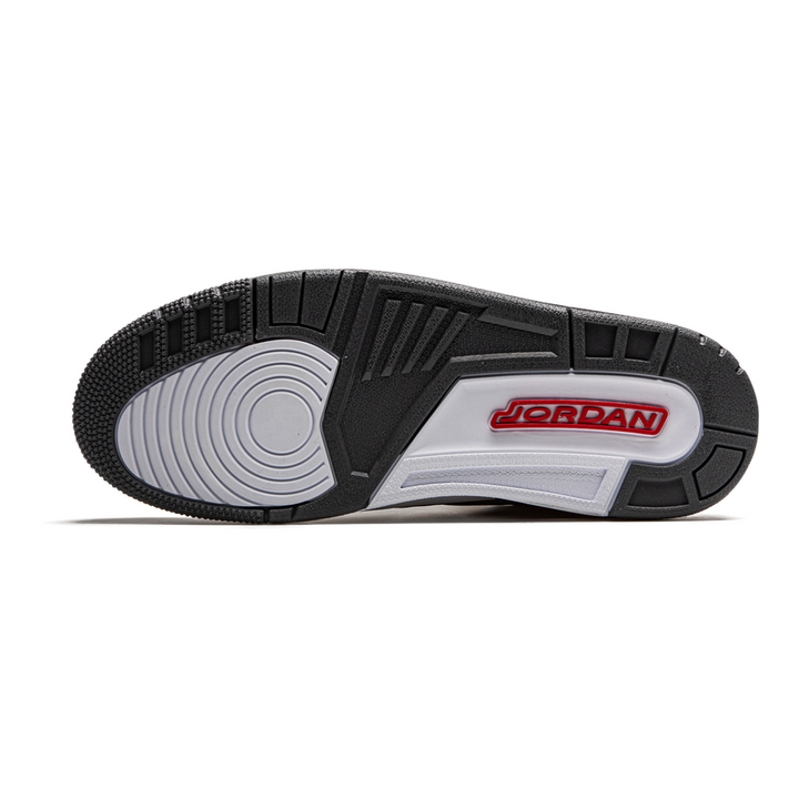 Air Jordan 3 Retro "Cool Grey" Herren Sneaker Premium Leder Klassiker Neuauflage