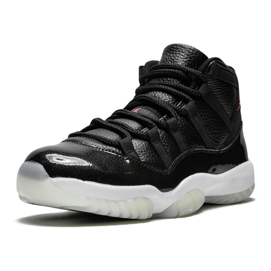 Air Jordan 11 Retro '72-10' Luxus-Sneaker: Legendärer Basketballschuh Schwarz Rot