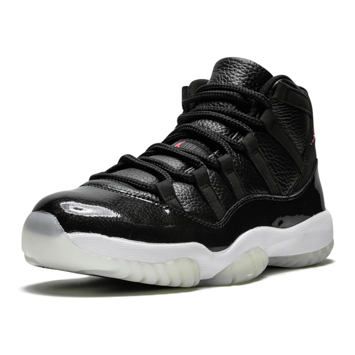 Air Jordan 11 Retro '72-10' Luxus-Sneaker: Legendärer Basketballschuh Schwarz Rot