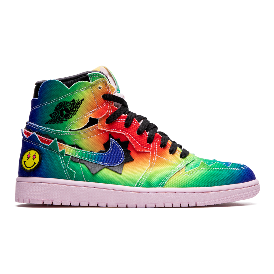 Air Jordan 1 Retro High OG J Balvin – Farbenfroher Canvas Sneaker