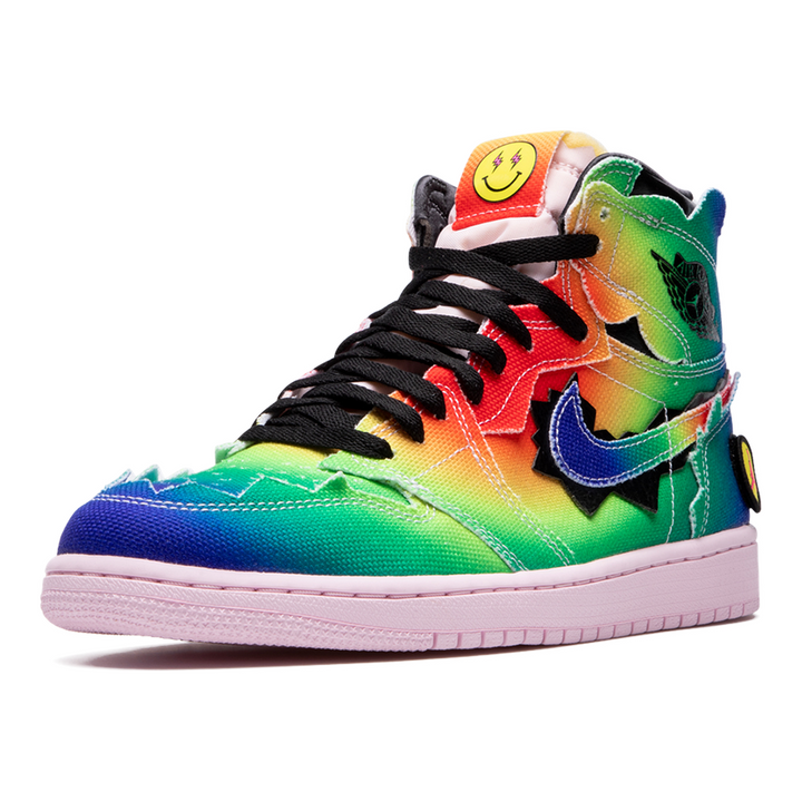 Air Jordan 1 Retro High OG J Balvin – Farbenfroher Canvas Sneaker