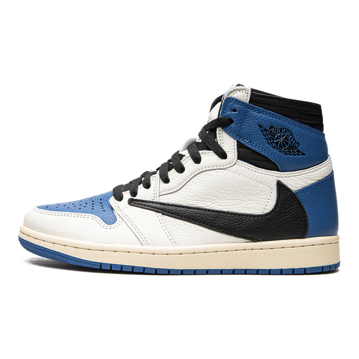 Exklusiver Air Jordan 1 High OG SP "Travis Scott Fragment" Military Blue Sneaker