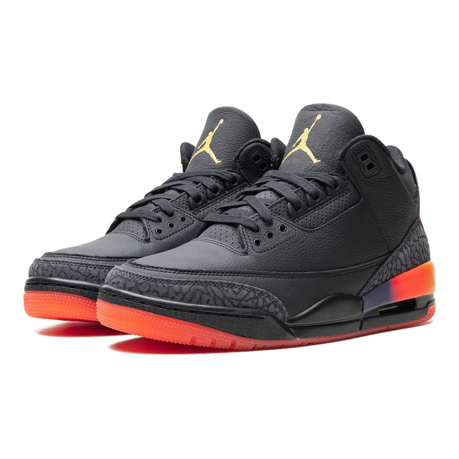 Air Jordan 3 J Balvin Rio: Exklusiver Herren Sneaker Elefantenprint Design