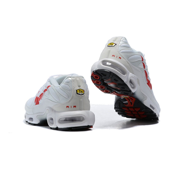 Nike TN Plus Tuned Air Komfort Herren Lifestyle Sneaker Schwarz Weiß