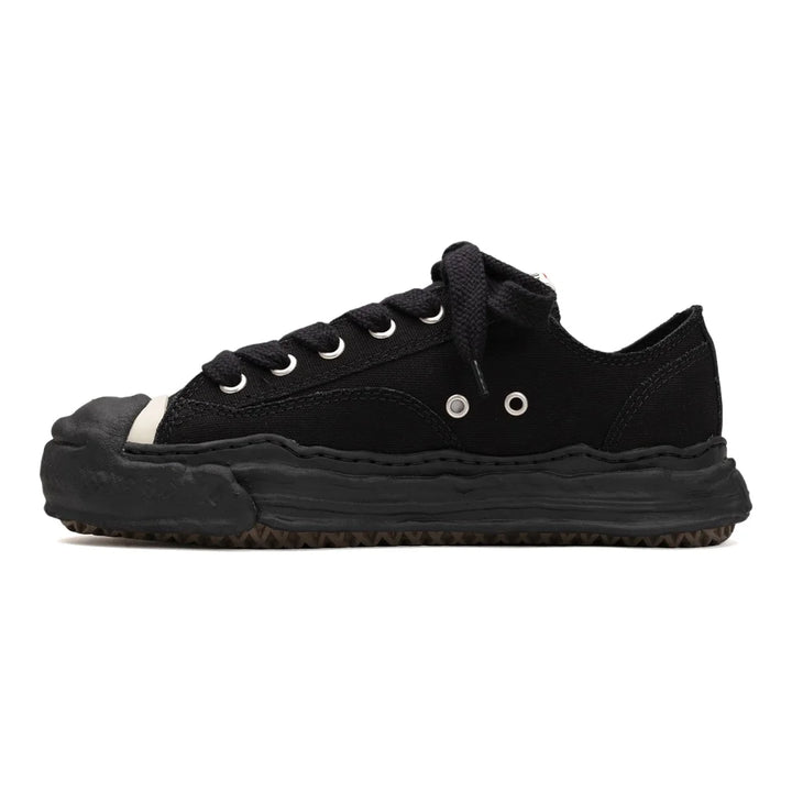 Maison MIHARA YASUHIRO 'HANK' OG Sohle Canvas Low-Top Sneaker Schwarz Unisex