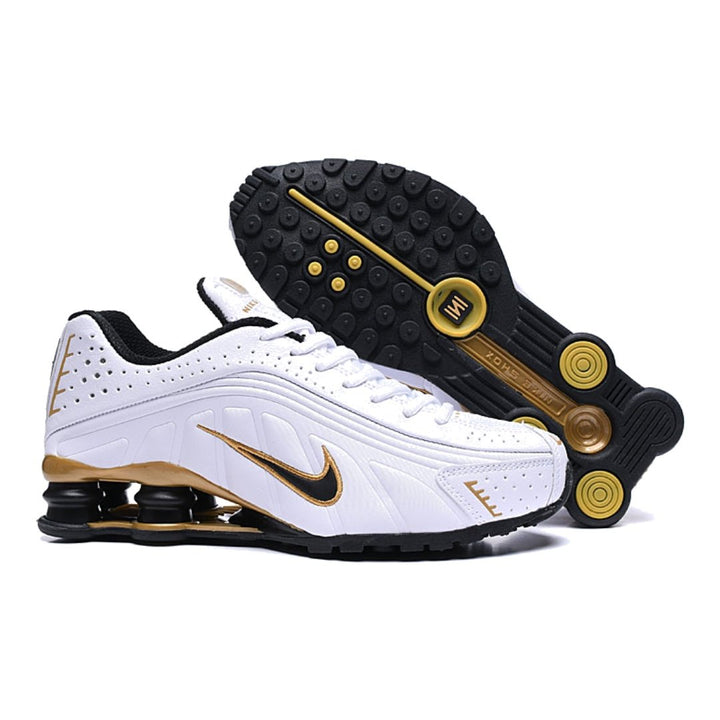 Nike Shox R4: Ikonische Retro-Laufschuhe mit futuristischer Dämpfung und Komfort