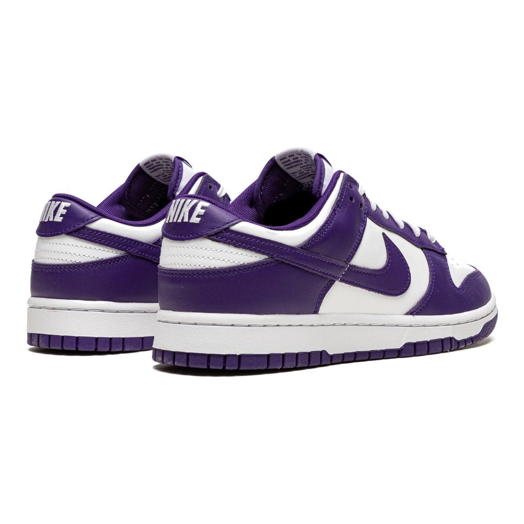 Nike Dunk Low 'Court Purple' Sneaker: Stilvoller Retro-Look mit weiß-lila Akzenten