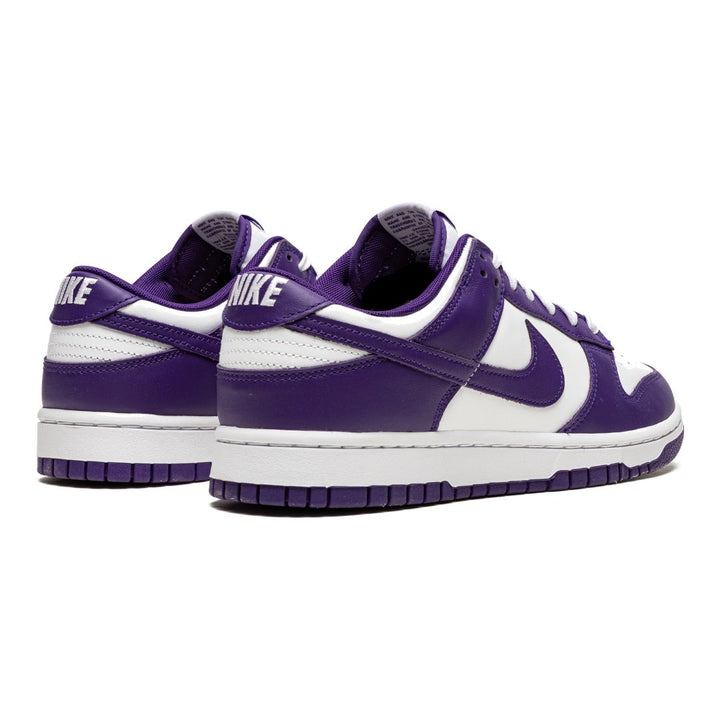 Nike Dunk Low 'Court Purple' Sneaker: Stilvoller Retro-Look mit weiß-lila Akzenten