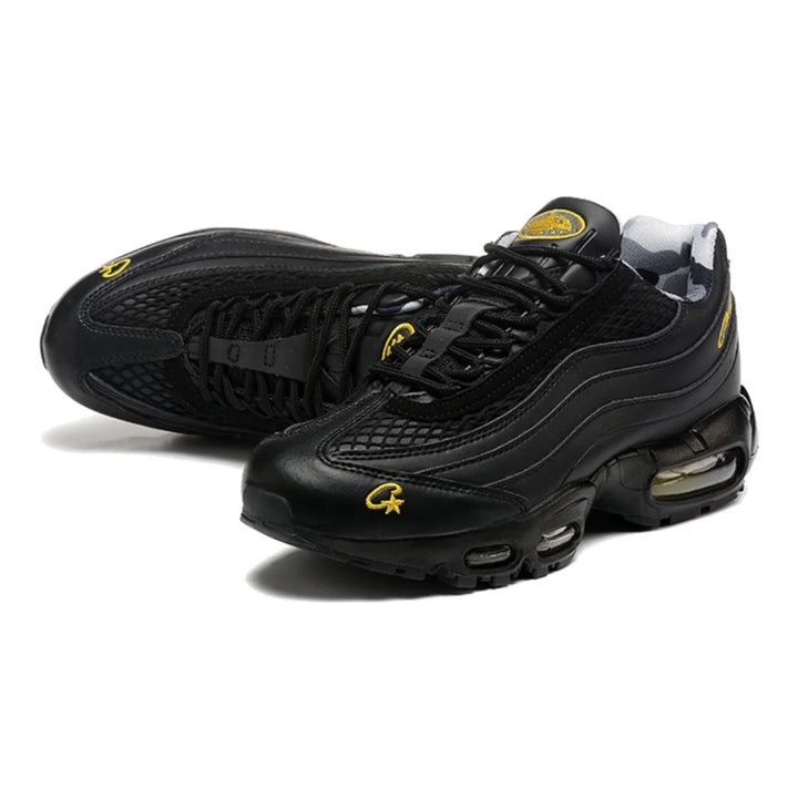 Nike Air Max 95 Corteiz Schwarz Gelb Sneaker – Ikonischer Style & Max Air Komfort