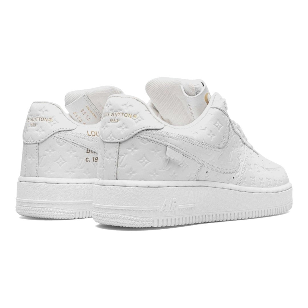 Exklusiver Nike Louis Vuitton Air Force 1 Low Weiß Designer Sneaker