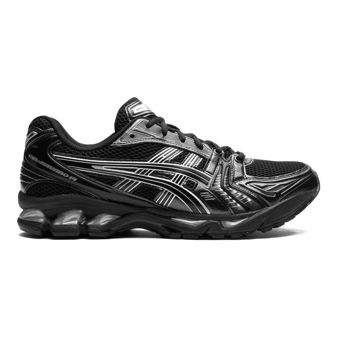 ASICS Gel-Kayano 14 'Black Pure Silver' Herren Retro Y2K Komfort Laufschuh