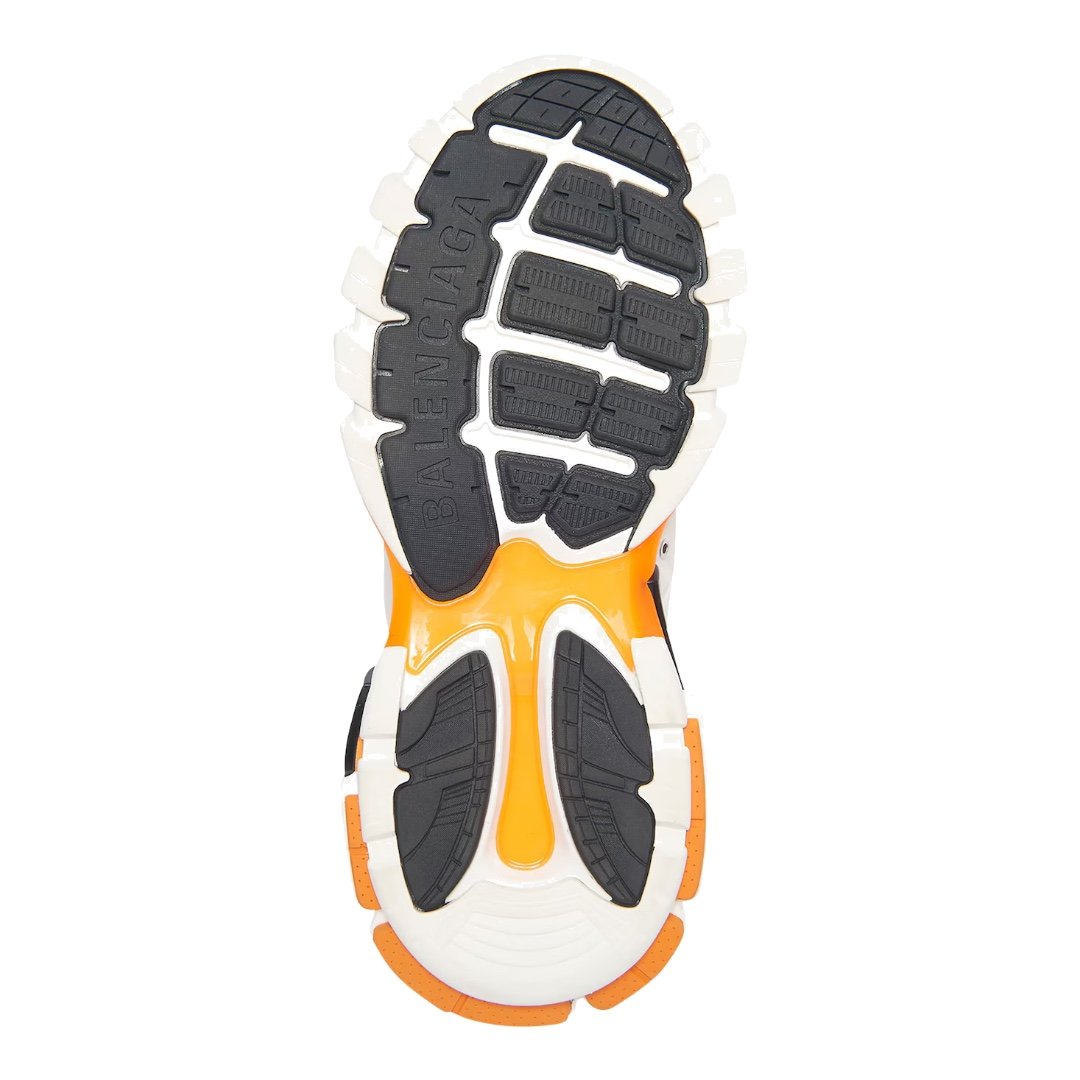 Luxuriöse Balenciaga Track Sneaker Weiß Orange – Stylische Sportschuhe für Herren