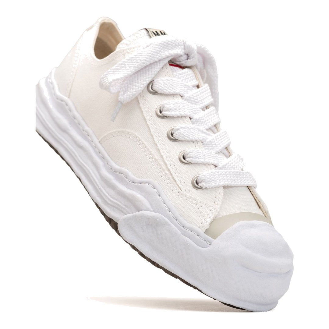 Maison MIHARA YASUHIRO "HANK" OG Sohle Canvas Sneaker – Weißer Low-Top Designer Schuh