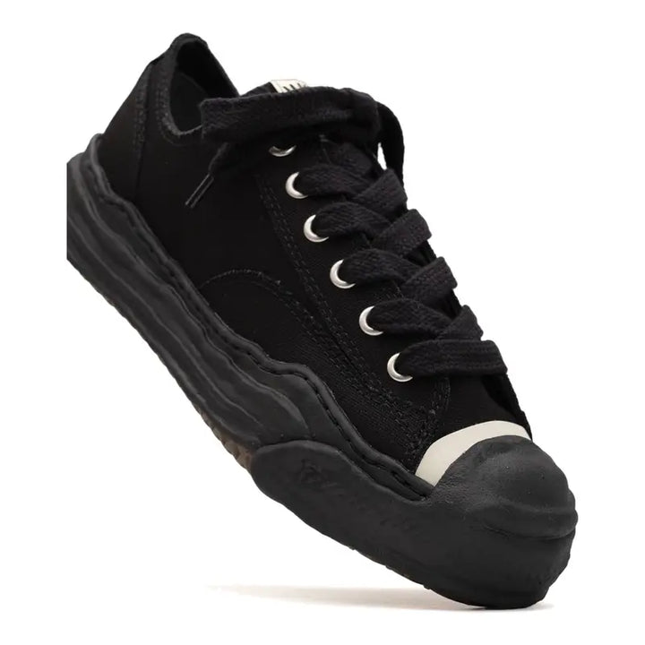 Maison MIHARA YASUHIRO 'HANK' OG Sohle Canvas Low-Top Sneaker Schwarz Unisex