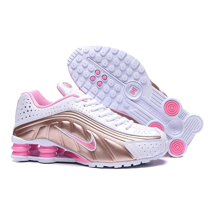 Nike Shox R4 Retro Laufschuh mit futuristischer Dämpfung und ikonischem Design