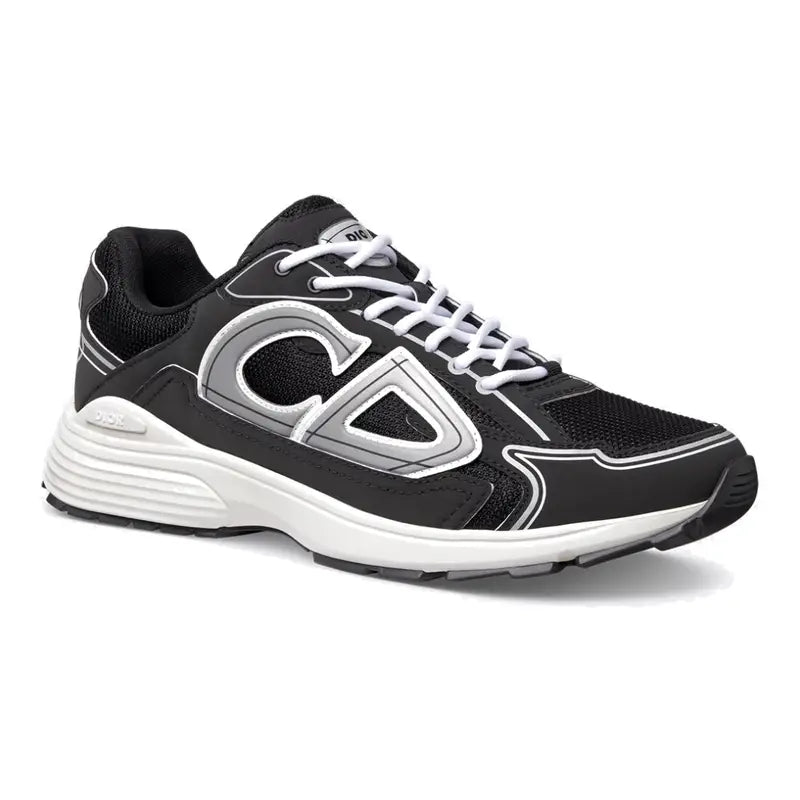 Dior B30 Weiß Schwarz Sneaker – Sportlich, Reflektierend, Bequem, Ultramodern