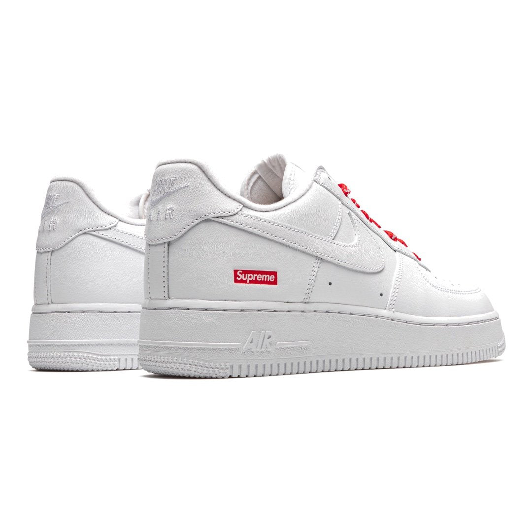 Nike Air Force 1 Low Supreme Mini Box Logo Weiß – Exklusiver Klassiker Sneaker