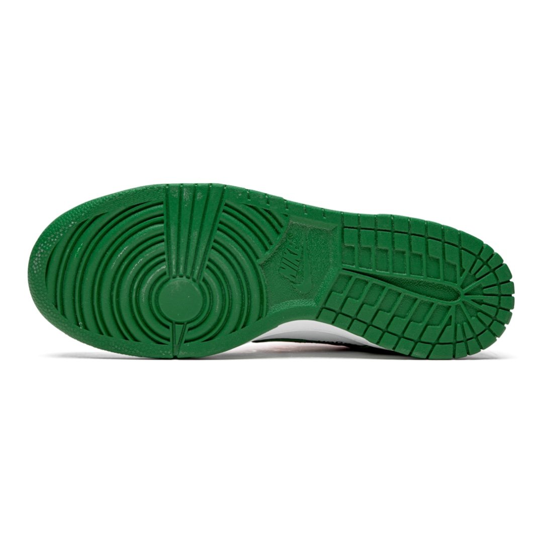 Exklusive Nike Dunk Low Off-White „Pine Green“ Designer-Sneaker für Streetwear-Fans