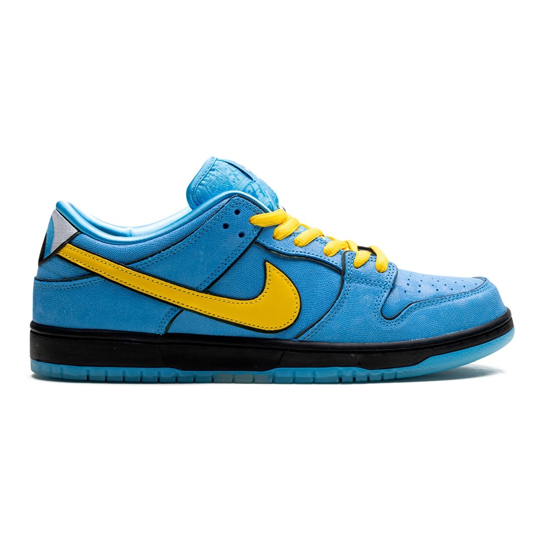 Nike SB Dunk Low Powerpuff Girls 'Bubbles' Sneaker – Glänzend, Verspielt, Einzigartig