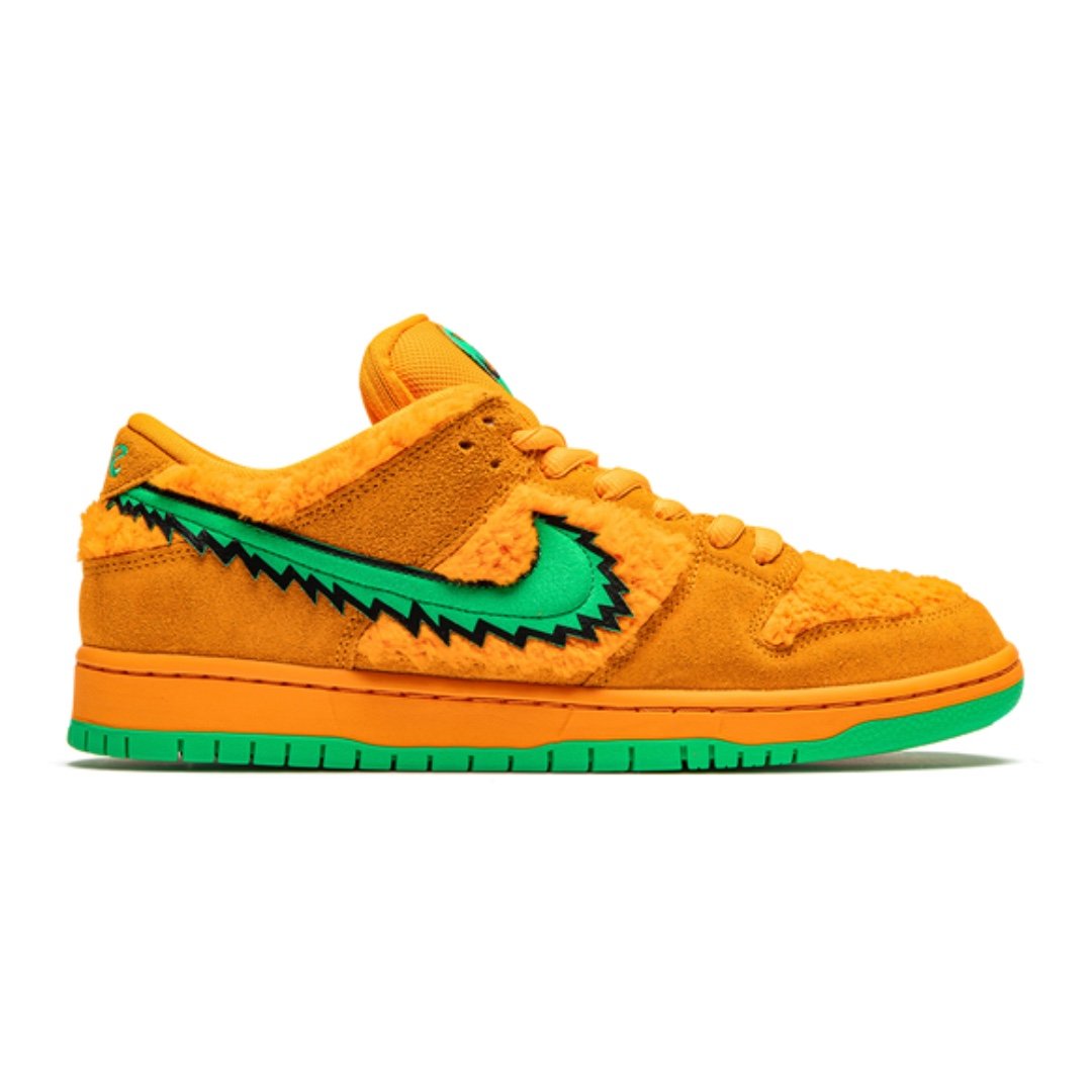 Exklusiver Nike SB Dunk Low Grateful Dead Orange Bear Sammler Sneaker