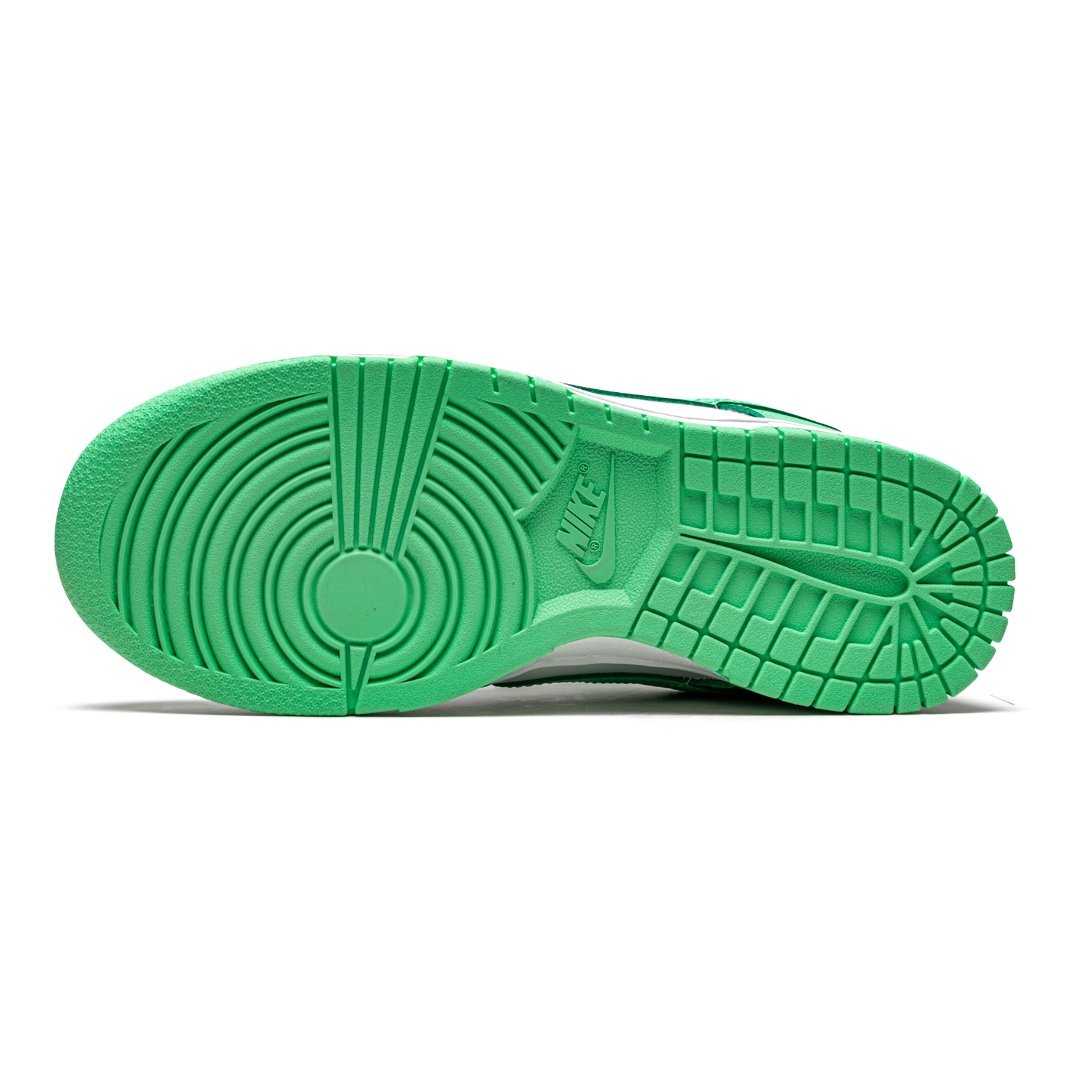 Nike Dunk Low WMNS 'Green Glow' Damen Sneaker: Frühlingsfrischer Retro-Look
