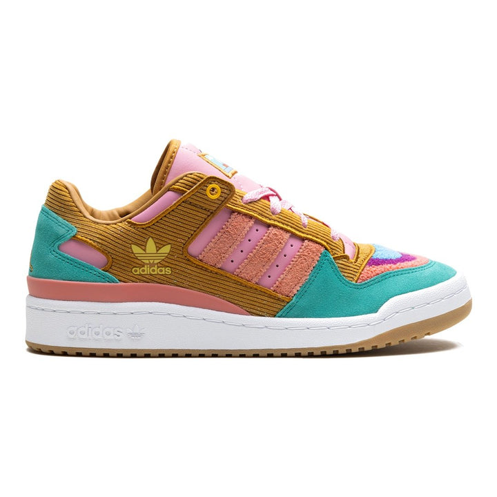 Adidas Forum Low CL "Simpsons Wohnzimmer" Kult-Sneaker – Detailreiches Sammlerstück