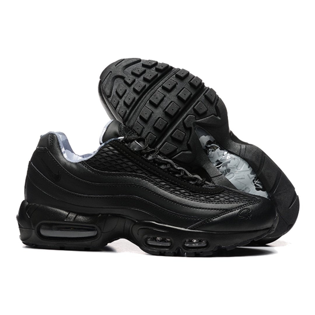 Nike Air Max 95 "Corteiz- Triple Black" Herren Sneaker – Komfort, Stil, Ikone