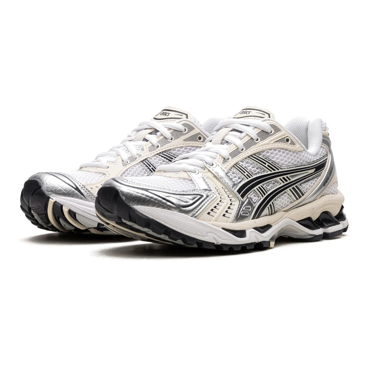 Asics GEL-KAYANO 14 WMNS 'WHITE MIDNIGHT' Damen Retro Laufschuh mit GEL Dämpfung