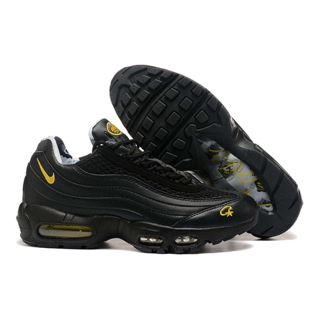 Nike Air Max 95 Corteiz Schwarz Gelb Sneaker – Ikonischer Style & Max Air Komfort
