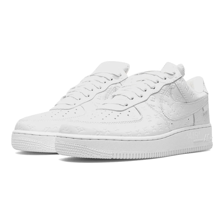 Exklusiver Nike Louis Vuitton Air Force 1 Low Weiß Designer Sneaker