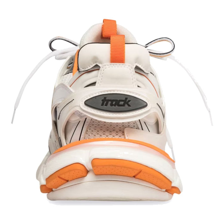 Luxuriöse Balenciaga Track Sneaker Weiß Orange – Stylische Sportschuhe für Herren
