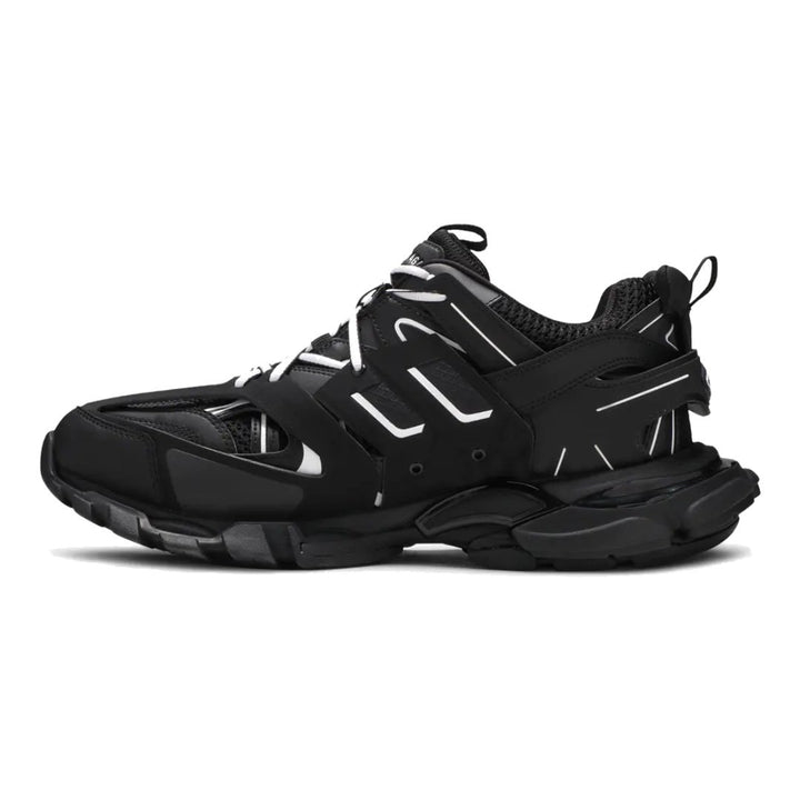 Balenciaga Track Schwarz Weiß Luxus Sneaker – Lederfrei, Dynamisch, Robust & Stylisch