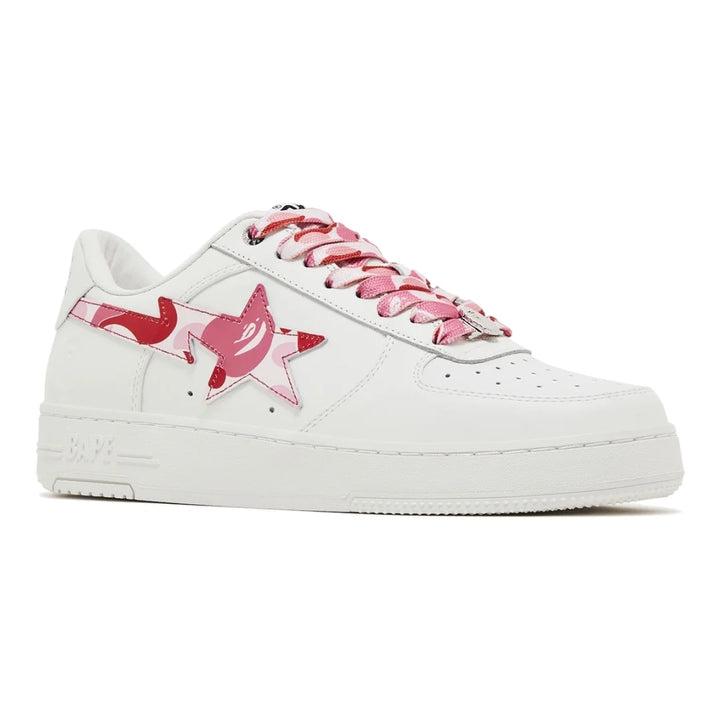 Ikonische BAPE BAPESTA 'ABC Camo Pink' Sneaker für stilvolle Streetwear