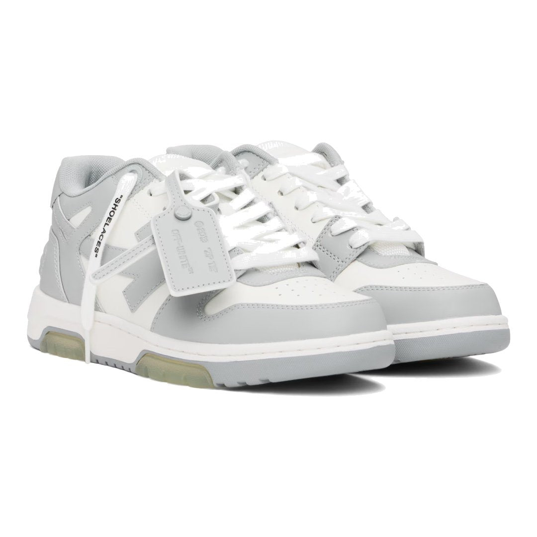 OFF-WHITE Out Of Office Sneaker Weiß Grau - Stilvoller Luxus Streetwear Schuh