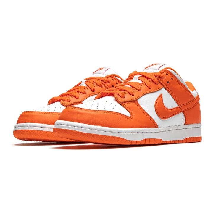 Nike Dunk Low Retro 'Syracuse' Sneaker – Orange Weiß Leder Sportschuh Herren Damen