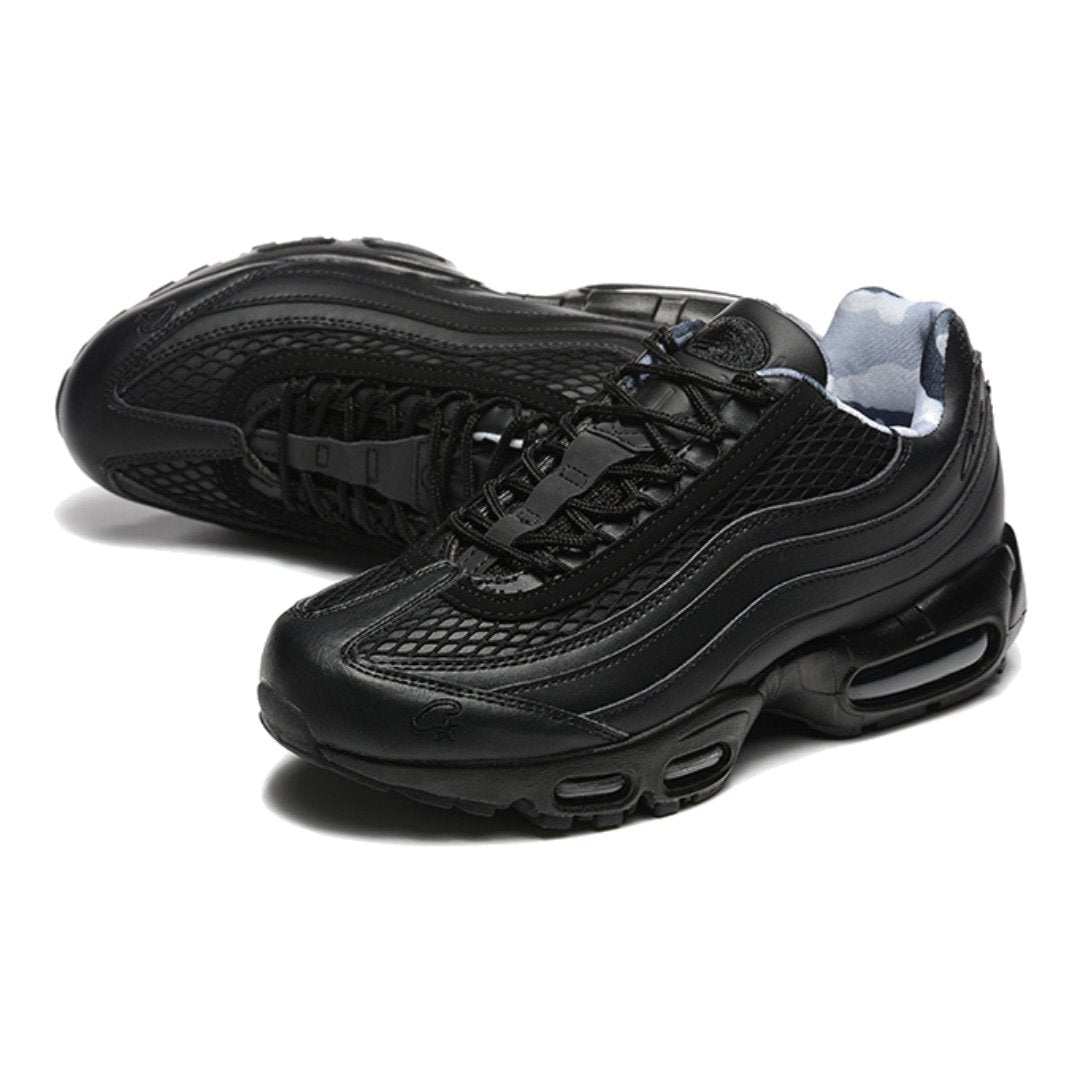 Nike Air Max 95 "Corteiz- Triple Black" Herren Sneaker – Komfort, Stil, Ikone