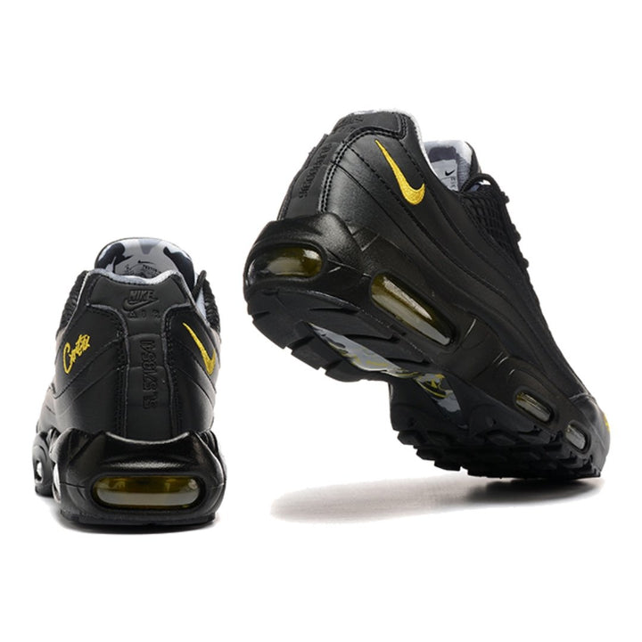 Nike Air Max 95 Corteiz Schwarz Gelb Sneaker – Ikonischer Style & Max Air Komfort