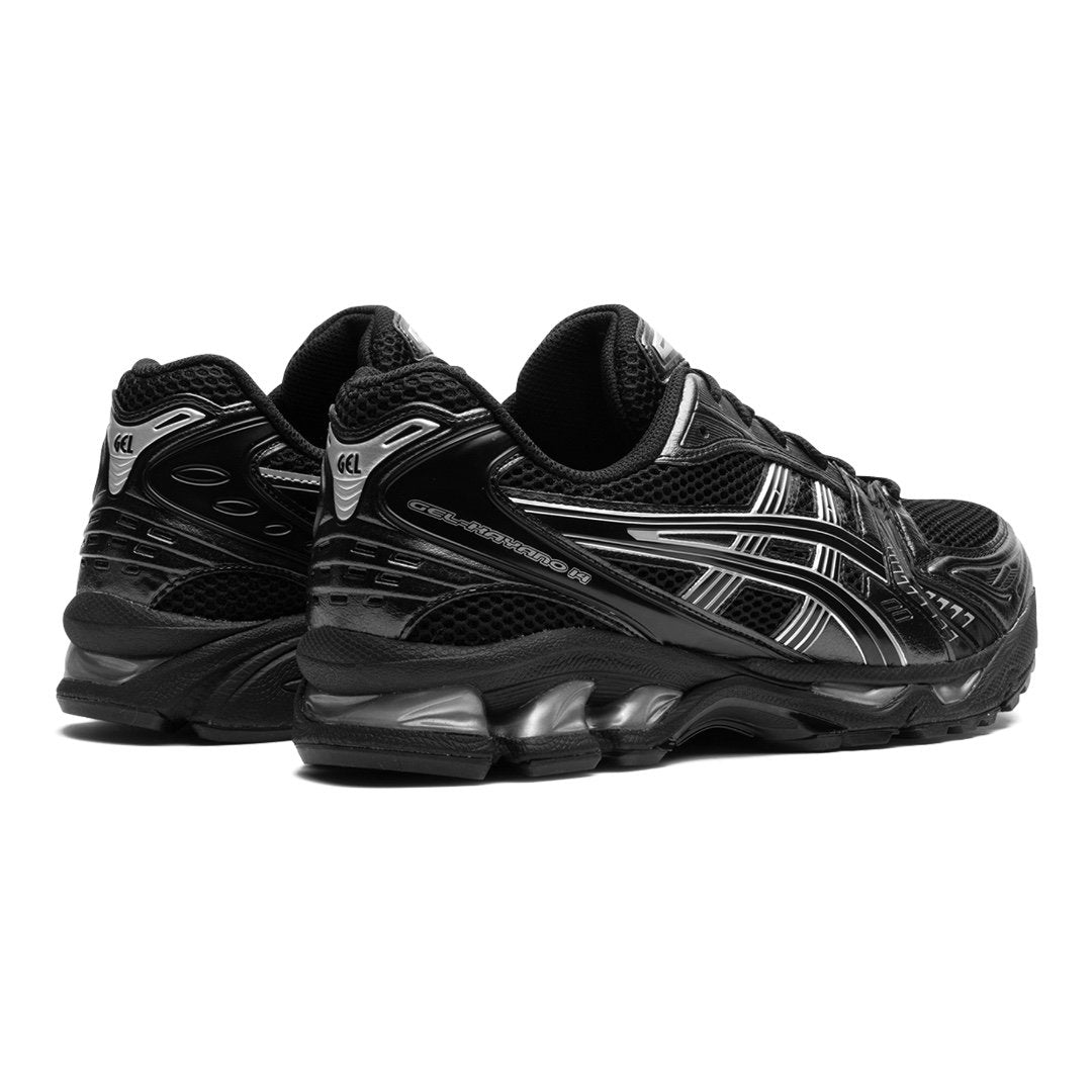 ASICS Gel-Kayano 14 'Black Pure Silver' Herren Retro Y2K Komfort Laufschuh