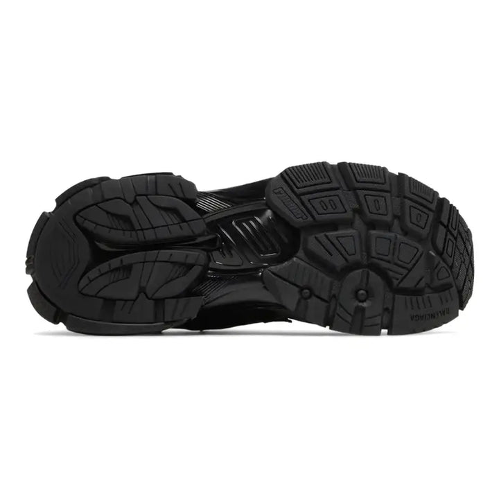 Luxuriöse Balenciaga Runner Schwarz Distressed Mesh Nylon Sneaker Ohne Leder
