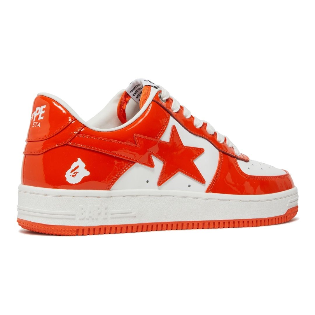 BAPESTA 'ORANGE' 2022 Kult-Sneaker: Auffälliger Streetwear-Stil für deine Füße