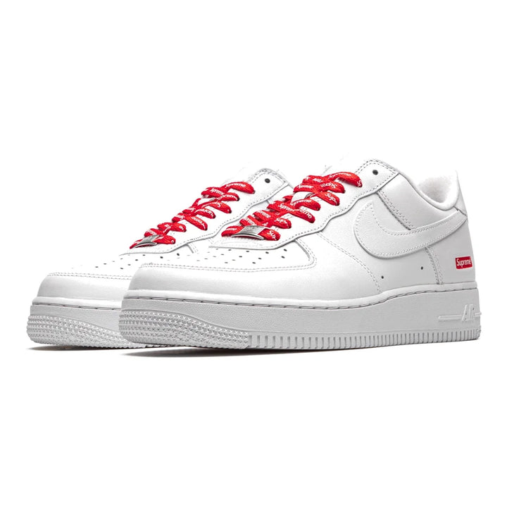 Nike Air Force 1 Low Supreme Mini Box Logo Weiß – Exklusiver Klassiker Sneaker