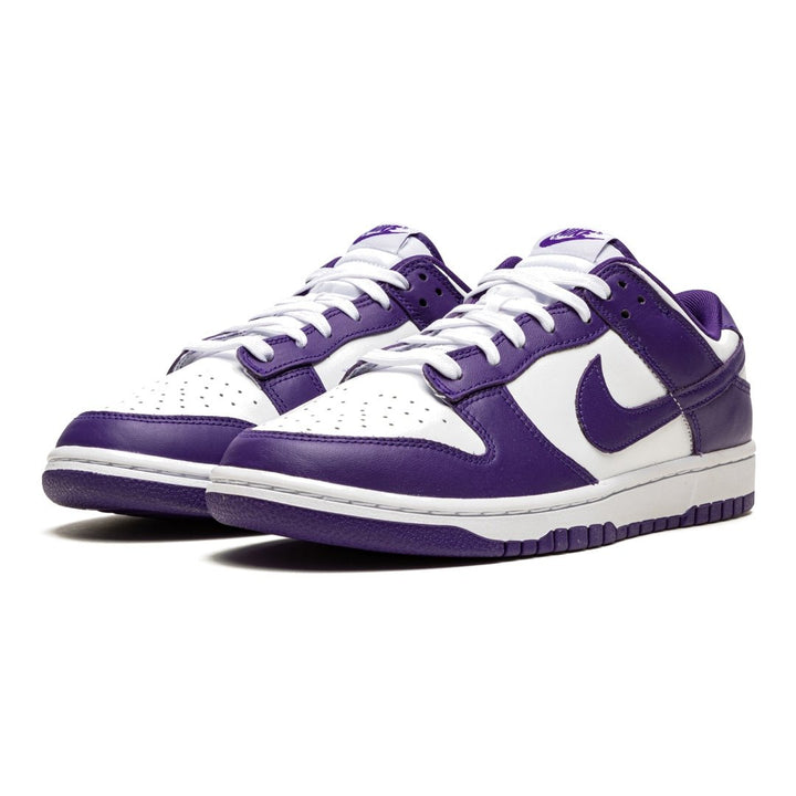 Nike Dunk Low 'Court Purple' Sneaker: Stilvoller Retro-Look mit weiß-lila Akzenten