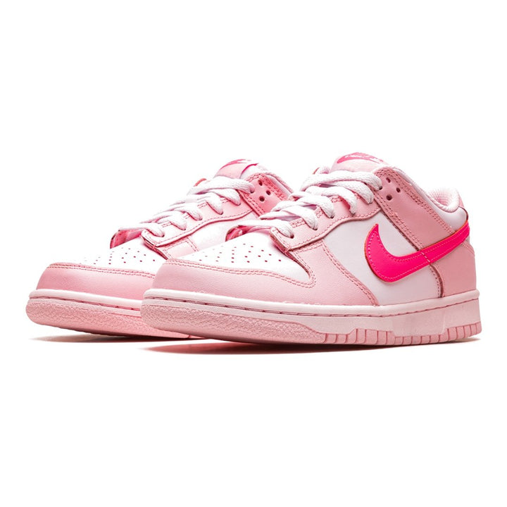 Nike Dunk Low GS Triple Pink Sneaker: Stilvoller Jugend-Schuh mit Komfort in Rosa