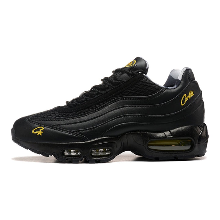 Nike Air Max 95 Corteiz Schwarz Gelb Sneaker – Ikonischer Style & Max Air Komfort