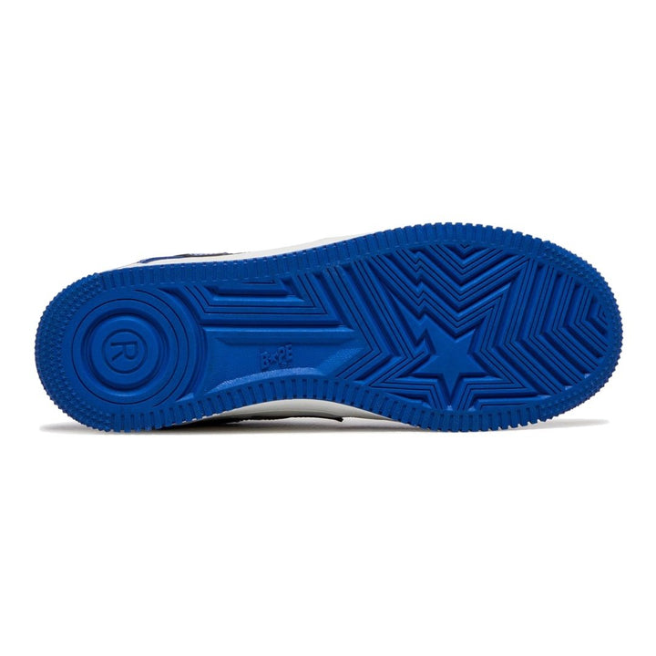 Trendige BAPESTA #5 Royal Blue Streetwear Sneaker für ultimativen Stil
