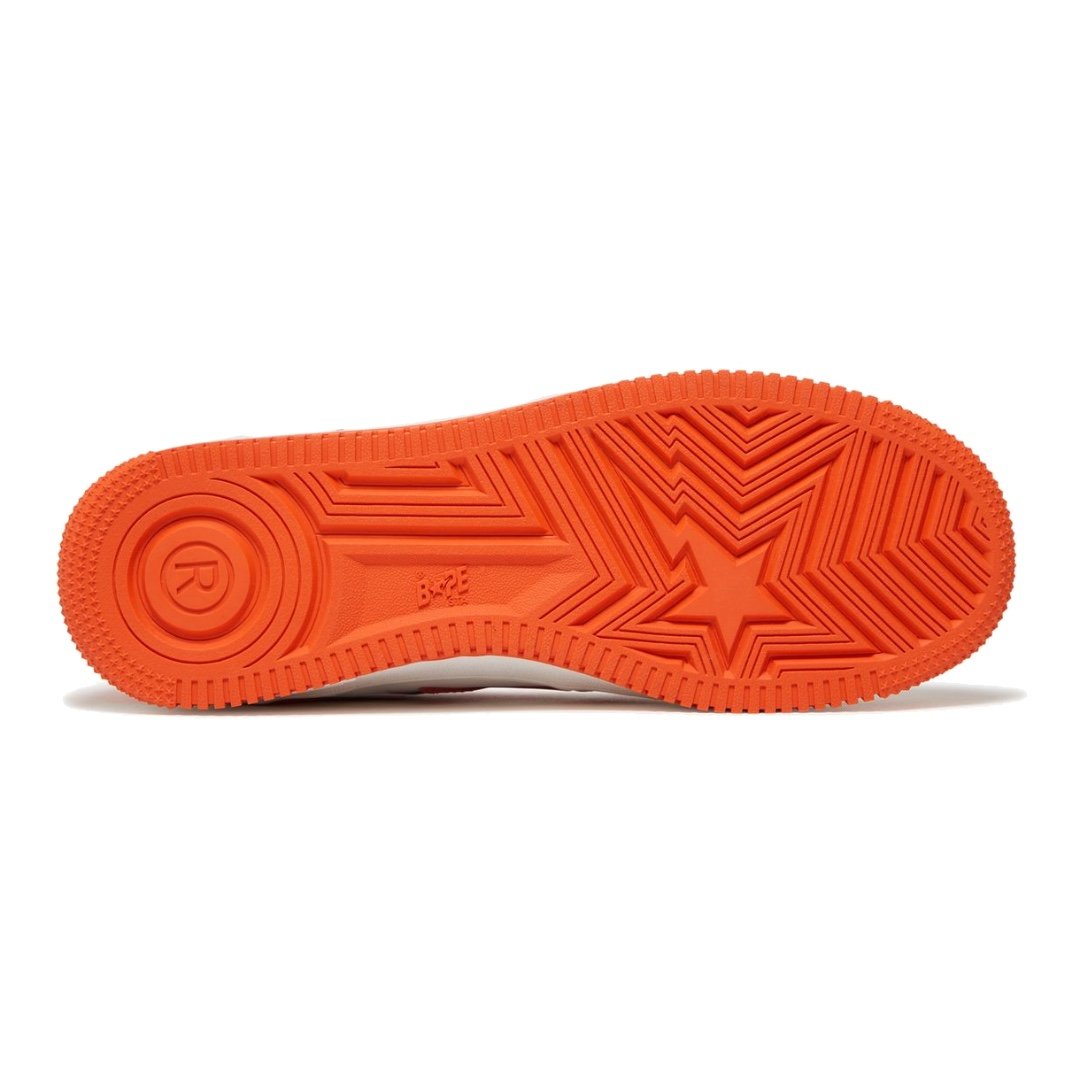 BAPESTA 'ORANGE' 2022 Kult-Sneaker: Auffälliger Streetwear-Stil für deine Füße