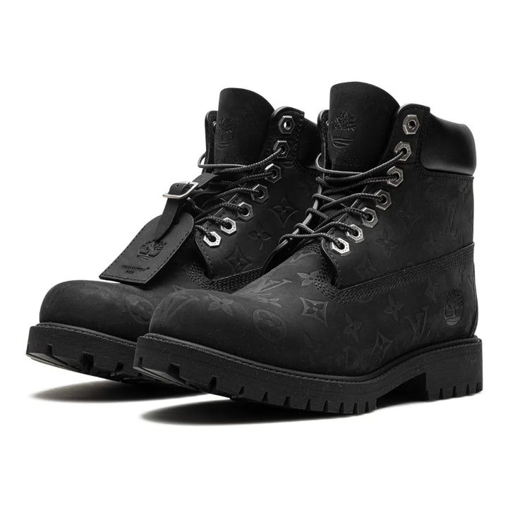 Robuster Schwarzer Timberland Premium Knöchelstiefel für Herren – Wasserdicht & Stilvoll