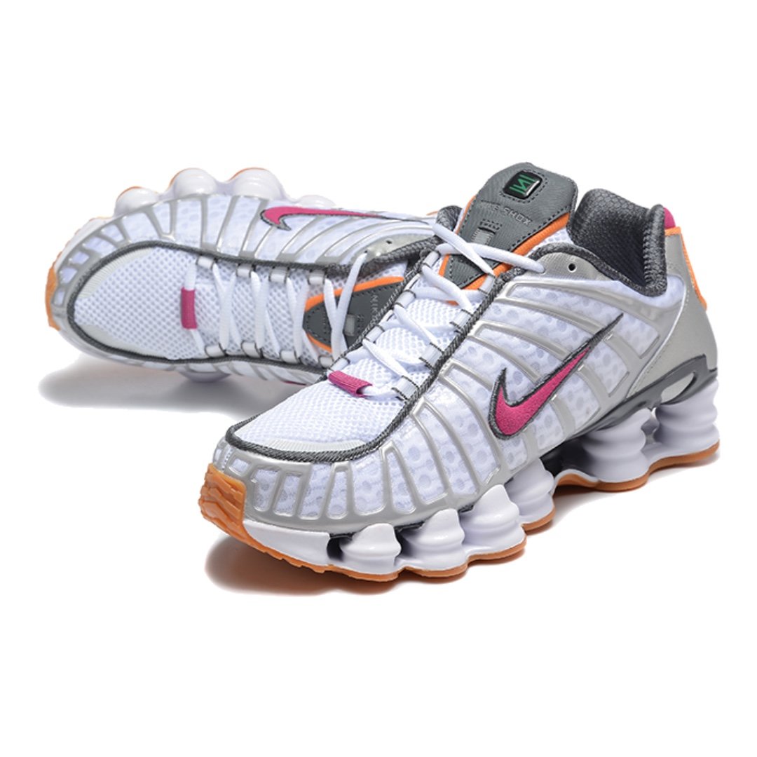 Nike Shox TL Ikonischer Sneaker mit Mechanischer Dämpfung, Atmungsaktivem Mesh und Street-Style