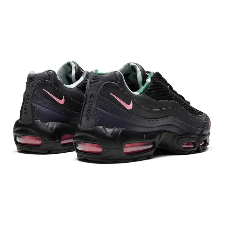 Nike Air Max 95 Corteiz "Pink Beam" Sneaker – Exklusiver Stilvoller Komfort für Sammler